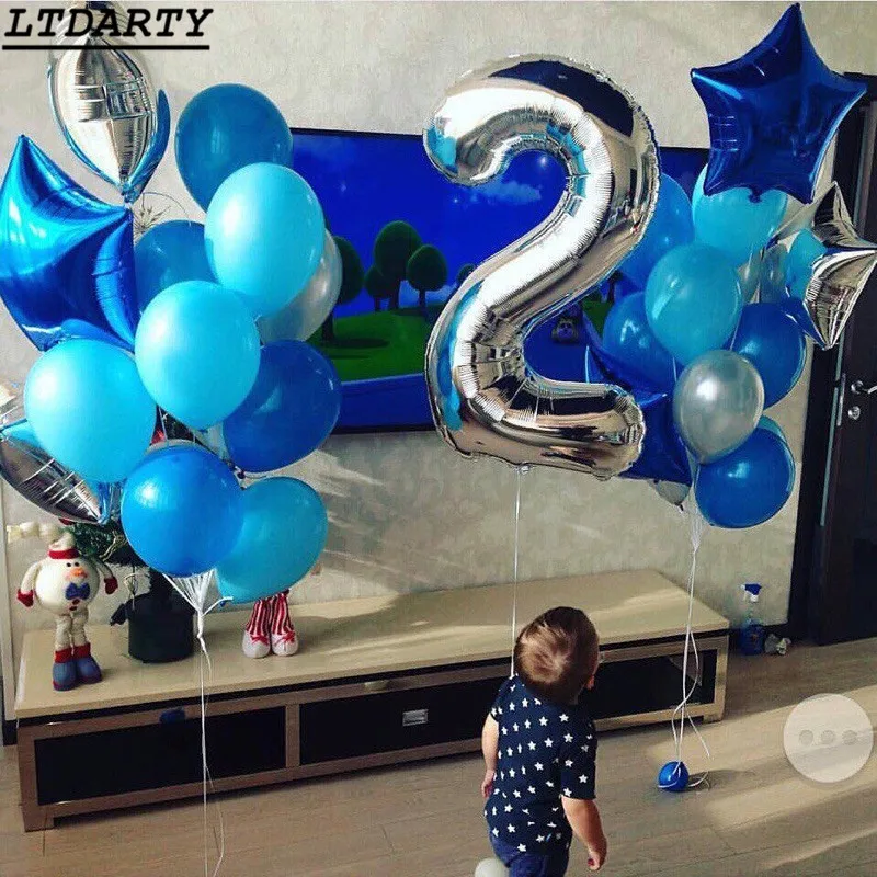 Baby Shower 1 шт. 40 дюймов Большой Размеры №2 Фольга воздушные шары с гелием в коем