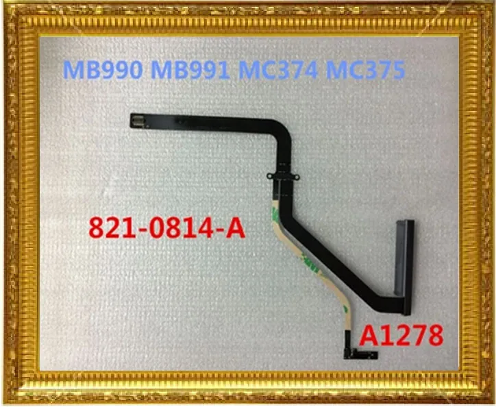 Оригинальный гибкий кабель для жесткого диска 821 0814 A Apple MacBook Pro 13 3 дюйма A1278 год 2009