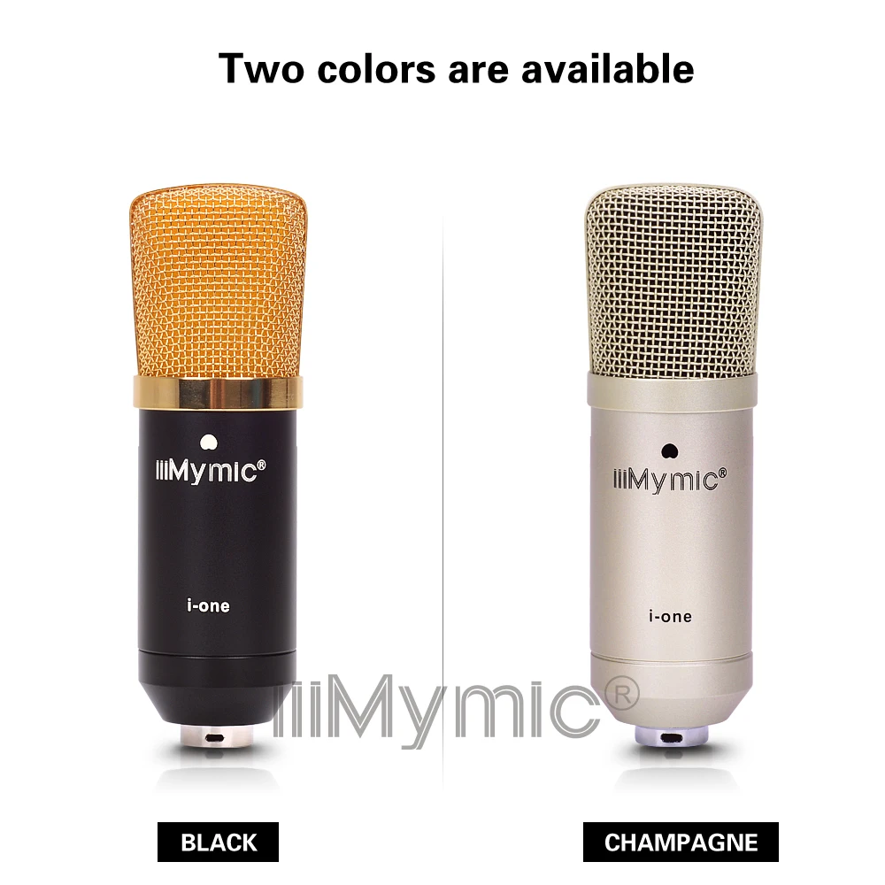 IiiMymic i-one! Профессиональный Студийный конденсаторный микрофон 16 мм Диафрагма