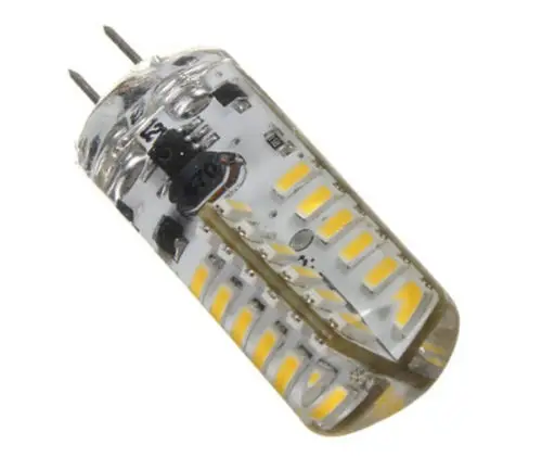 20 шт G4 лампы 5 Вт DC12V 48 светодиодный лампы 3014 SMD Светодиодная лампа теплый белый, холодный белый