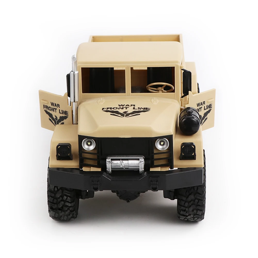 JJRC Q62 1:16 2 4G 4WD внедорожный военный багажник гусеничный пульт дистанционного