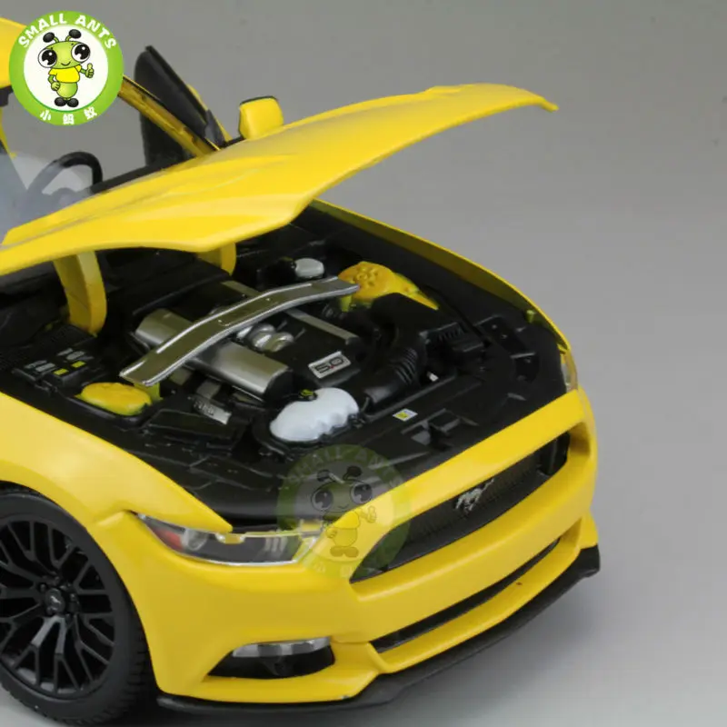 1:18 Ford Mustang GT 5,0 литая модель автомобиля игрушки для детей подарки желтый maisto 31197