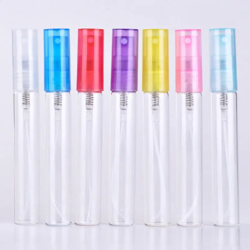 8ml Clear glass Perfume bottle Refillable Spray Bottle for Lotion Sample Cosmetic Packaging F20171525 | Красота и здоровье