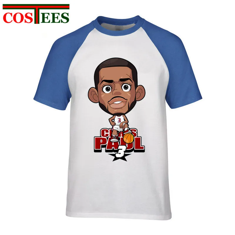 Забавная аниме футболка мужская с принтом из мультфильма команда звезда CP3