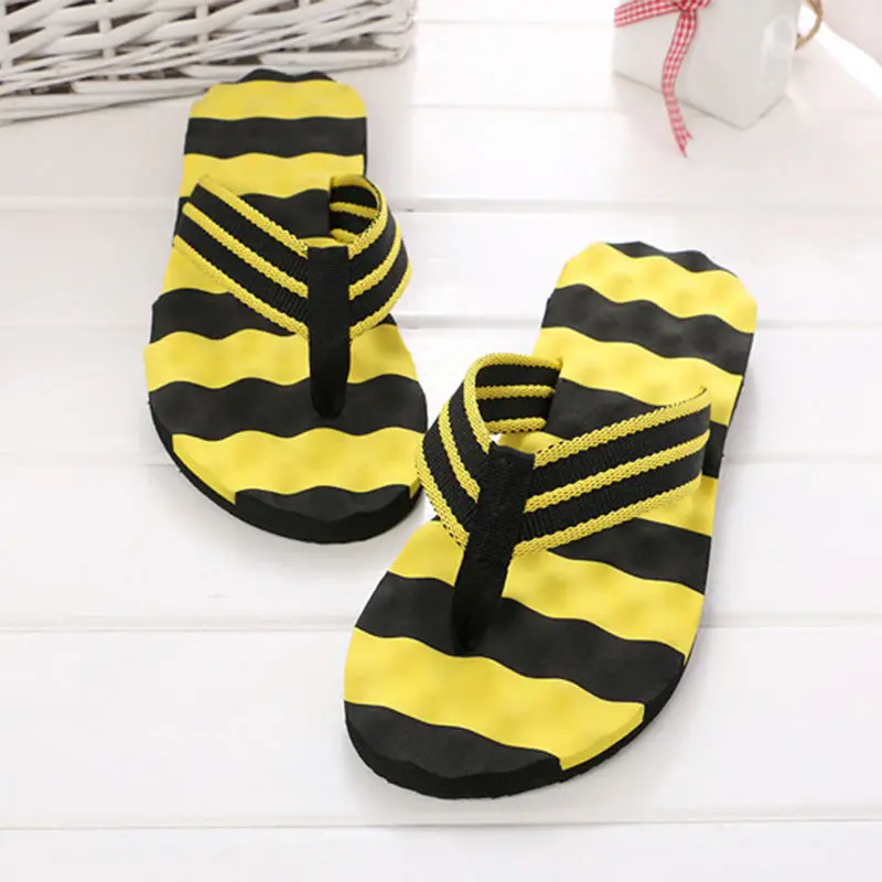 2018Summer Fashion Men's flip flops Beach Sandals for Men Flat Slippers non-slip Shoes Big Size 39-48 pantufa masculino | Обувь