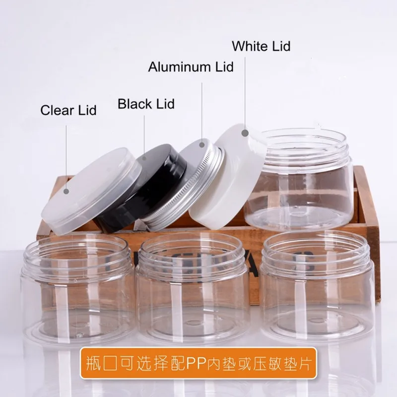 Пластиковый прозрачный контейнер для хранения пищевых продуктов косметический