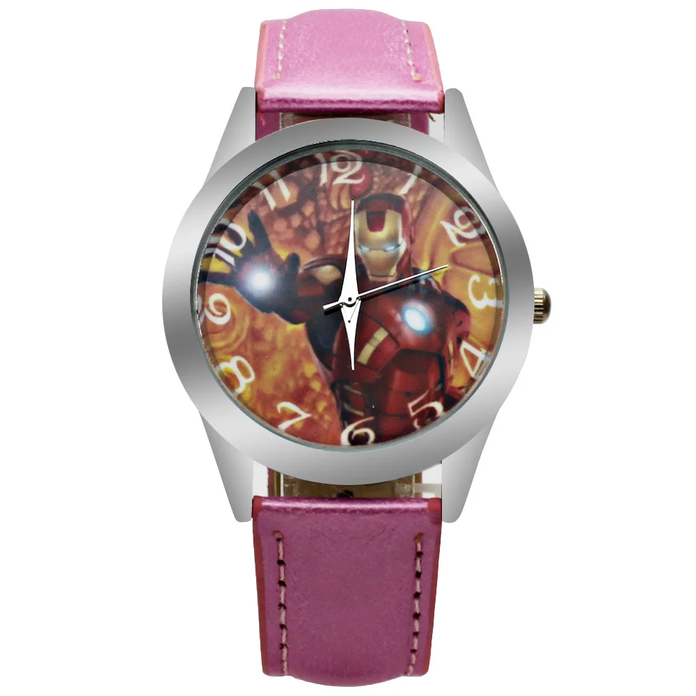 Детская студенты красивый стали человек мультфильм милый часы лучшие модные