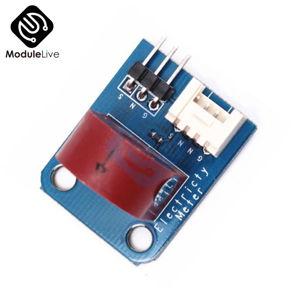 Модуль аналогового измерителя тока переменного 0 ~ 5A Плата датчика амперметра для