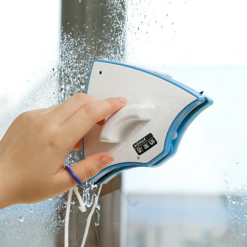 

10.5*13.5cm 250g Plastic+Magnet Double Faced Glass Cleaning Window Cleaner Tools