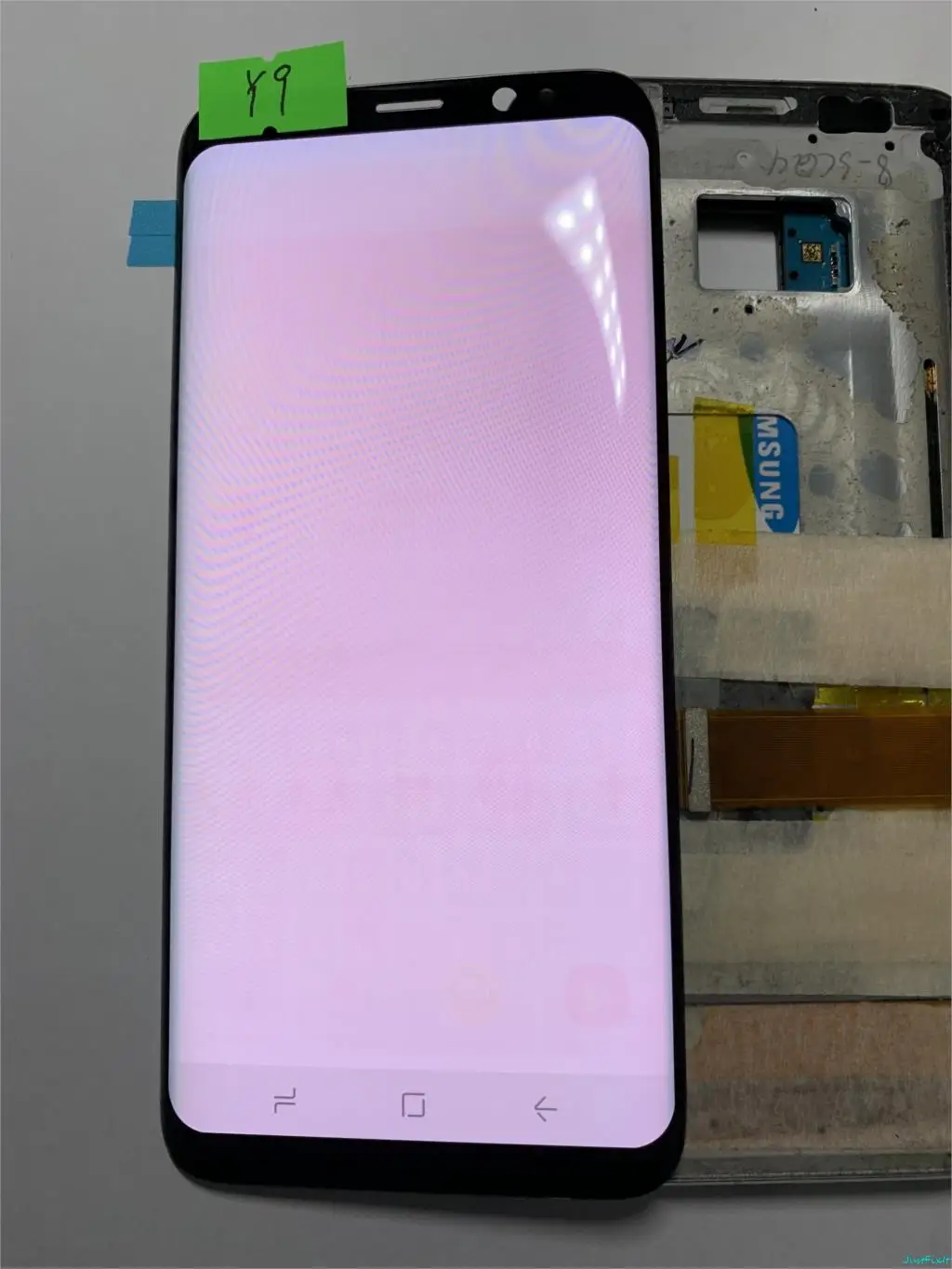 Для samsung Galaxy S8 S8+ plus G950 G950F G950U G955f G955fd горящий теневой ЖК-дисплей с сенсорным экраном дигитайзер Super AMOLED