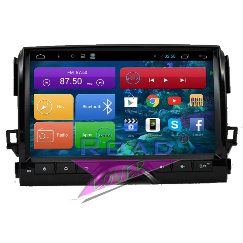 

Roadlover Android 6,0 Автомобильный медиацентр радио для Toyota Reiz 2010-Стерео GPS навигация Автомагнитола видео 2 Din без DVD