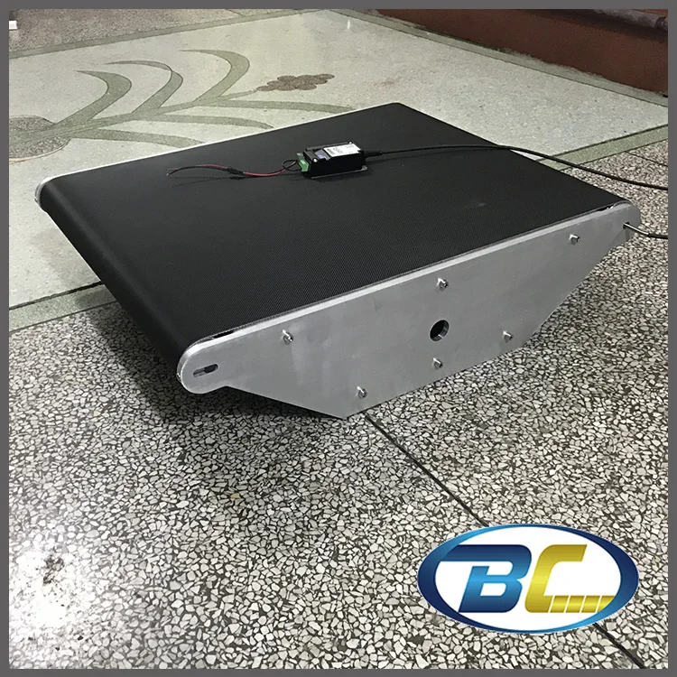 Compact Conveyor Belt for Weighing Security Inspection. DC 24V Powered Roller | Transmission Belts