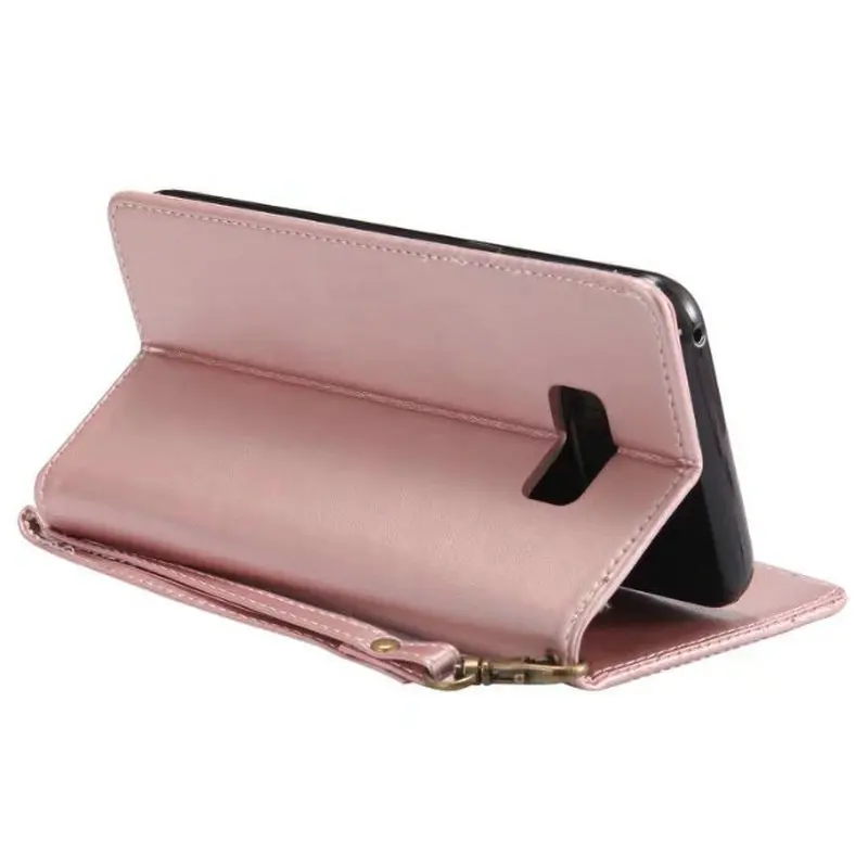 Автоматический магнитный чехол 3D-переворачивания с цветочным узором для Samsung Galaxy S8 S7 Edge S6 Plus Luxury Leather A5 A3 J3 2017 Stand Cover.