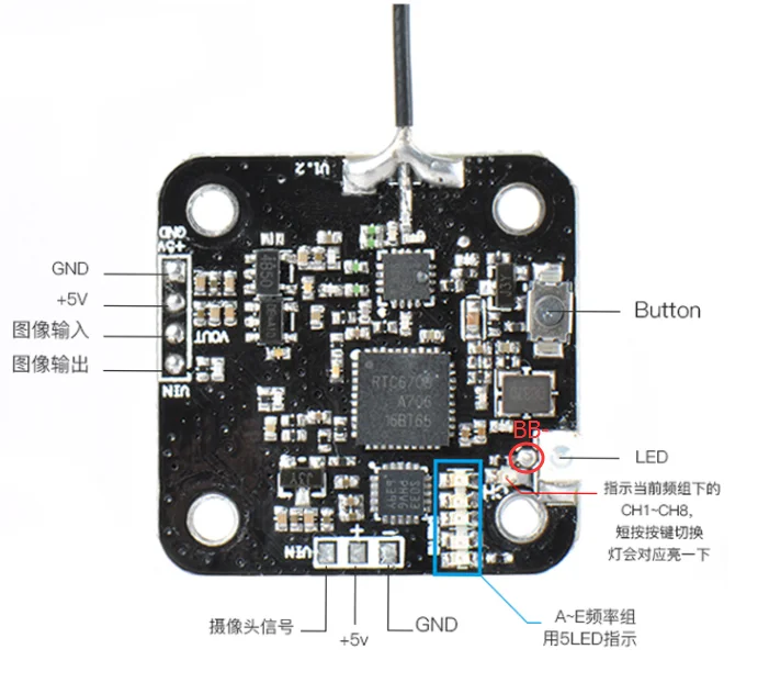 DIY 135 мм Мини F3 OSD 2 S RC FPV гоночный квадкоптер 10A 7500KV Бесщеточный 2,4G 6ch bnf RTF наборы 1200TVL HD очки для камеры
