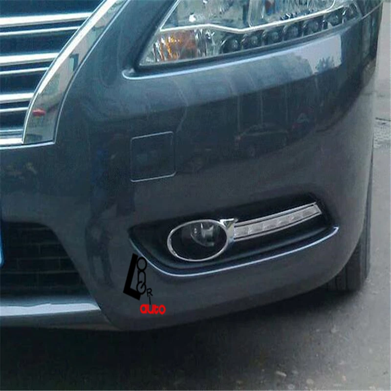 Автомобильный Стайлинг авто светодиодный дневные ходовые огни для Nissan Sylphy/Sentra 2012