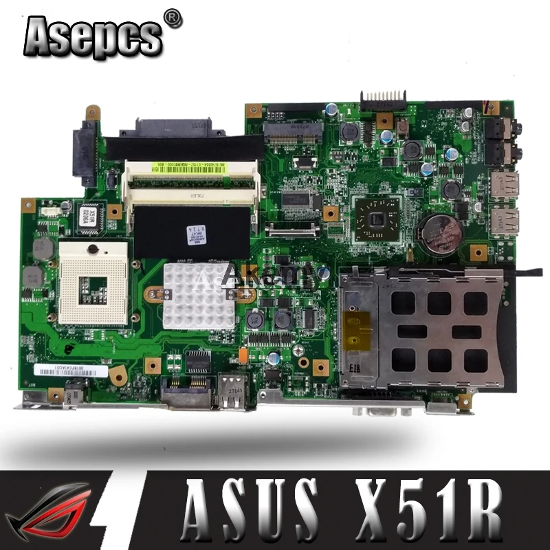 Бесплатная доставка для For Asus X51R материнская плата 100% протестирована и