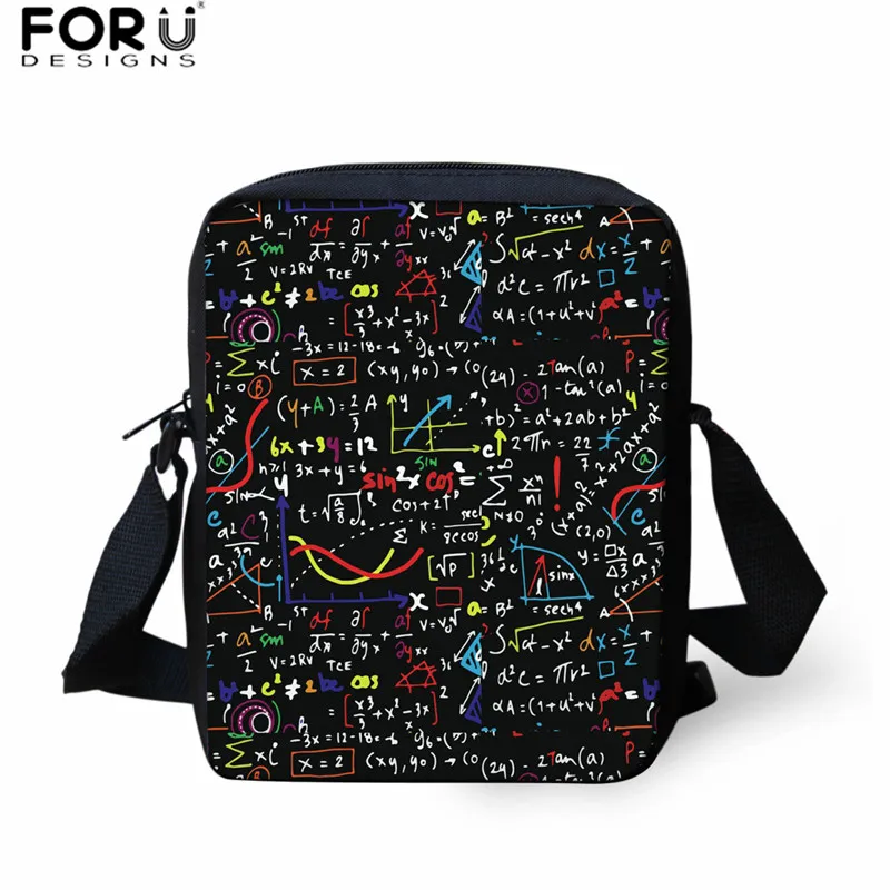Z2473E FORUDESIGNS/рюкзак с принтом формулы математики для девочек и мальчиков, школьная сумка, набор детских рюкзаков с геометрическим узором, школьная сумка для детей - Цвет: Z2473E