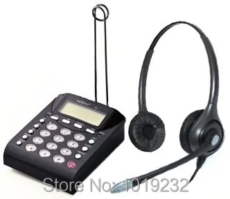 Гарнитура для телефонных звонков RJ9 RJ10 RJ12 разъем бинауральная гарнитура