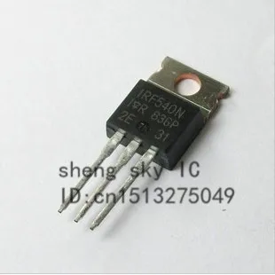 Бесплатная доставка 5 шт. IRF540N IRF540 TO220 силовой MOSFET | Инструменты