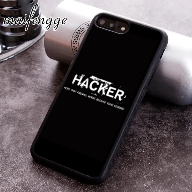 Maifengge хакер компьютерный код искусство телефонный чехол для iPhone 5 6 s 7 8 plus 11 12 Pro X XR