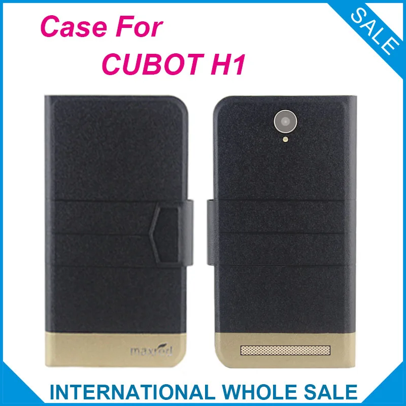 5 цветов лидер продаж! Ультратонкий чехол CUBOT H1 с магнитной застежкой