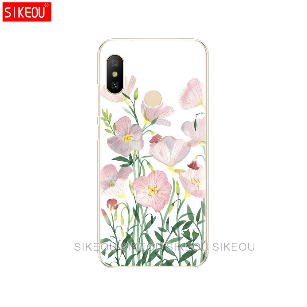 33780 Силиконовый чехол для Xiaomi mi A2 LITE, чехол, полная защита, мягкий ТПУ, задняя крышка, чехол для телефона, для Xio mi A2 LITE, бампер, Coque fox - Цвет: 33780