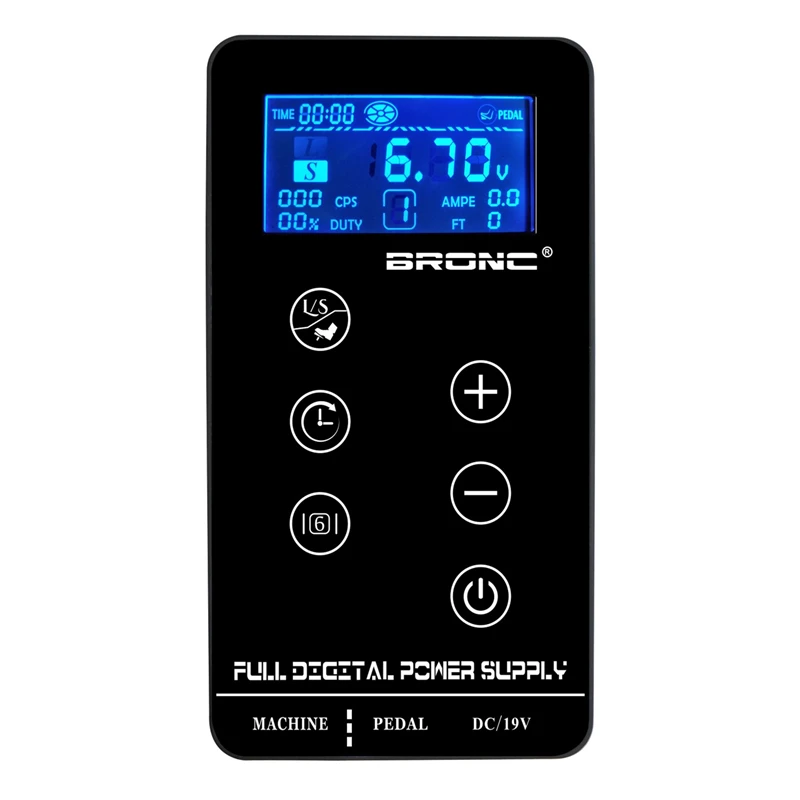 Новая татуировка микроблейдинг Ротационная Машина ручка Мощный Тихий с Bronc ЖК