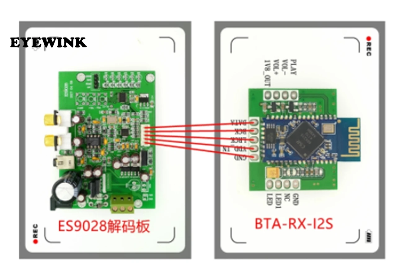 BTA-RX-I2S/CSR64215 Bluetooth 4 2 стерео аудио выход модуль приема aptx-ll | Электронные компоненты