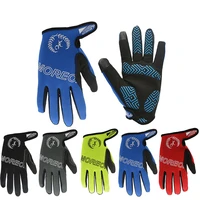 full finger cycling gloves anti slip for men women sports shockproof mtb road bike gloves motorcycle guantes ciclismo