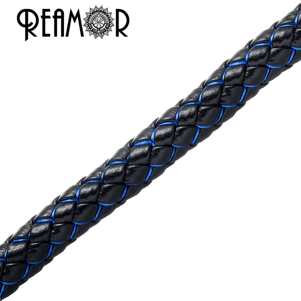 Шнур из натуральной кожи в оплетке 8 мм 4 цвета|string cord|leather ropecord for making jewelry |