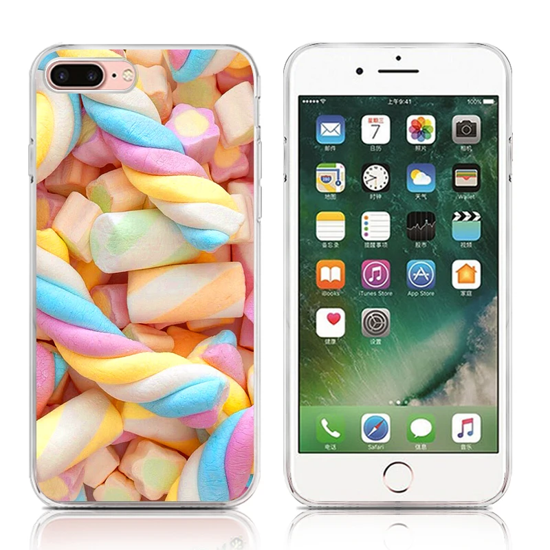 Food Series Phone Case For iPhone 4 4s 5 5s Se 6 6s Plus 7 High Quality Painted TPU Soft Silicone Cover Shell | Мобильные телефоны