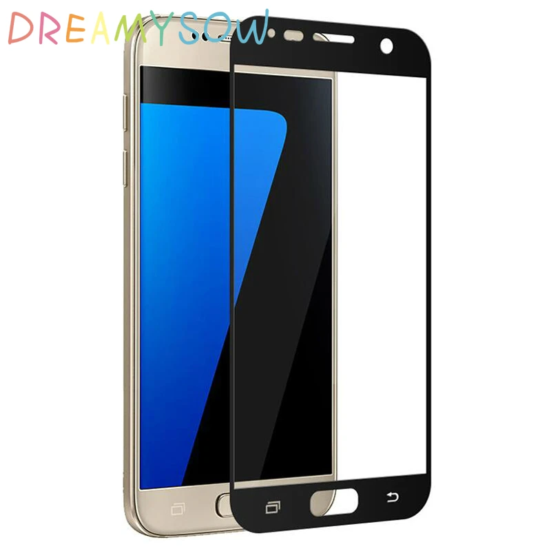 Полное покрытие из закаленного стекла для Samsung Galaxy A5 A7 A8 2017 2018 S3 S4 S5 S6 S7 Note 2 4 5