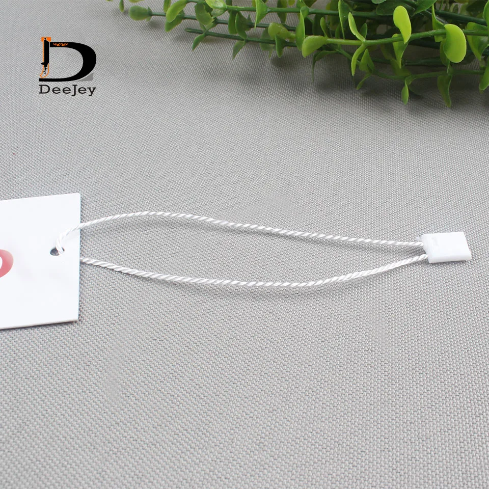 Новинка 2019 акция оптовая продажа нейлоновая бирка веревка с белым или черным