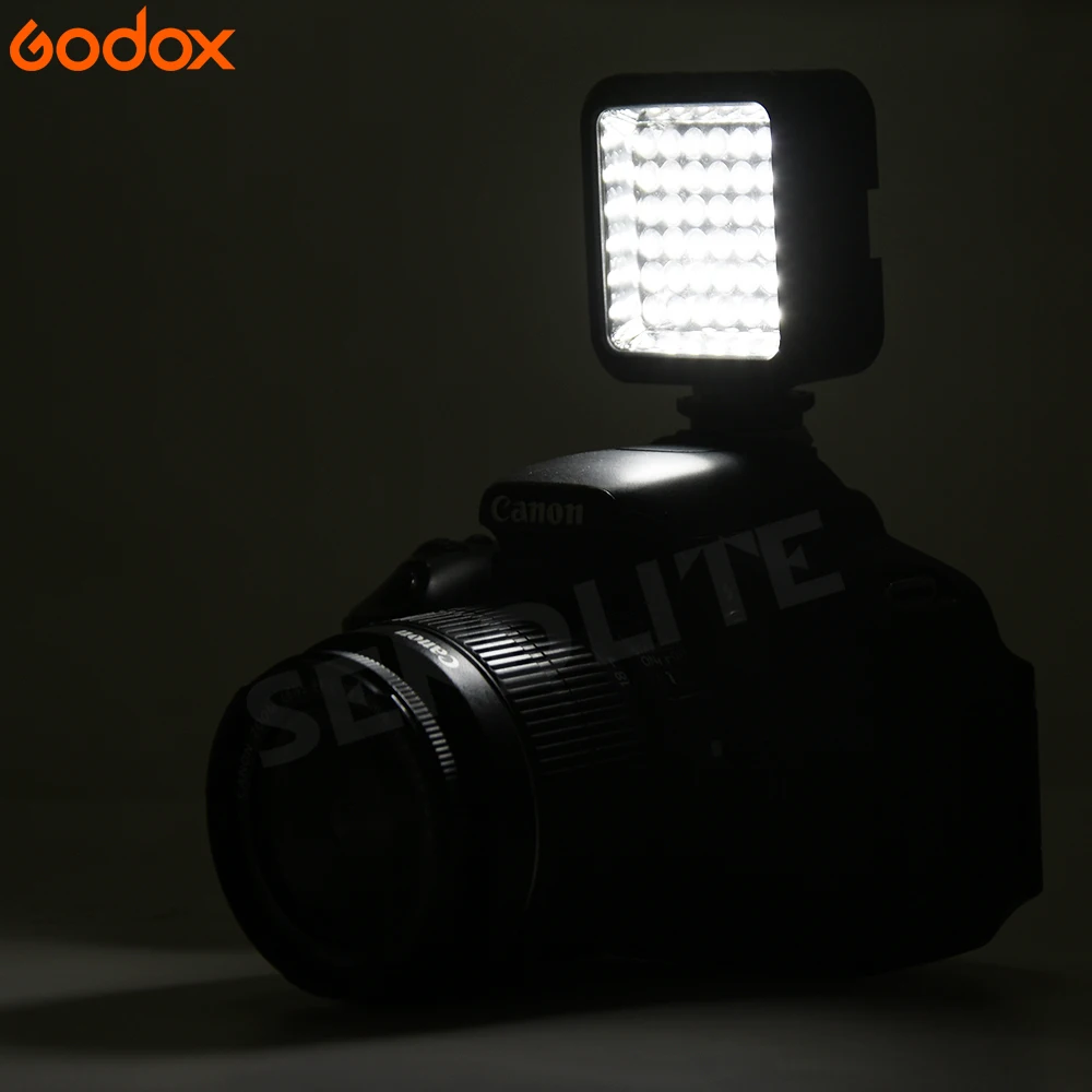 Оригинальный Godox LED 36 видео профессиональный Фотовспышки 5500 ~ 6500 К для DSLR Камера