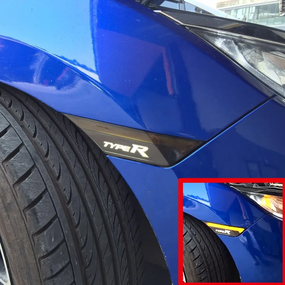 Светильник светодиодный для указателей поворота Fender светильник бега Honda Civic 2016 2017