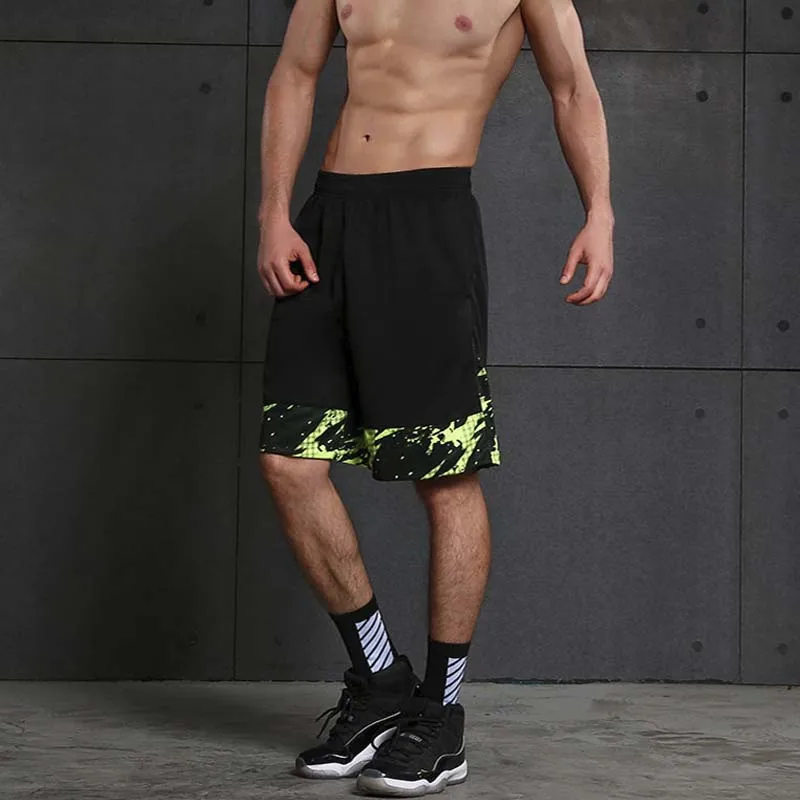 2019 спортивные шорты для бега и баскетбола мужские тренировочные быстросохнущие