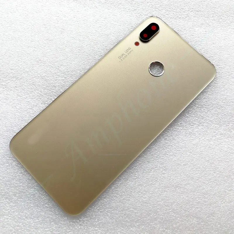 Оригинальное закаленное стекло задняя крышка для huawei P20 Lite/Nova 3e запасные части