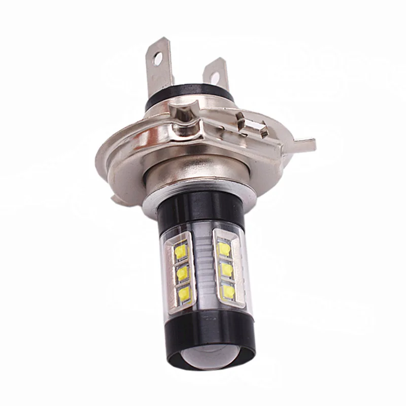 1 шт. H4 Автомобильная противотуманная фара 80 Вт 2525 16SMD авто реверсивное торможение