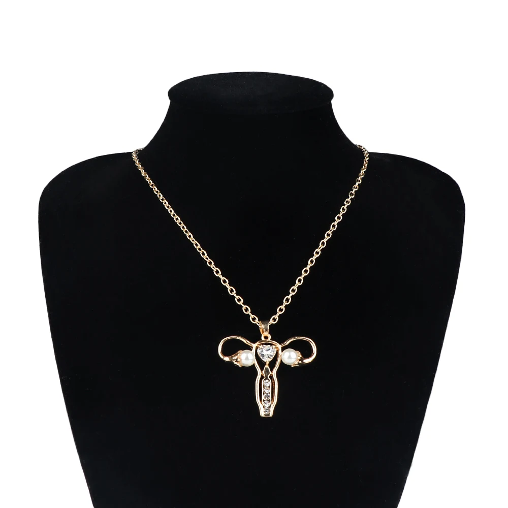 Женское ожерелье с подвеской в виде матки ожерелья надписью ответственность за