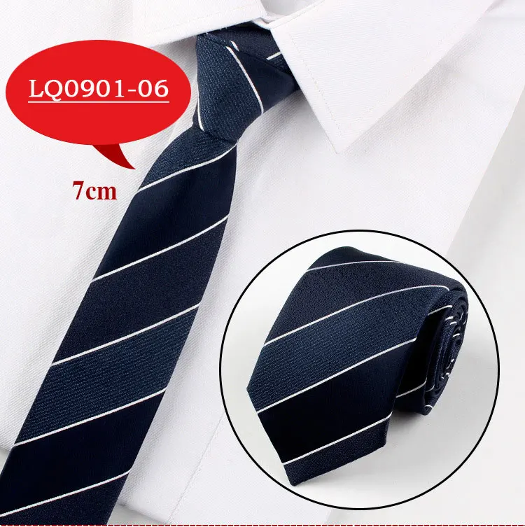 Men Tie Fashion 7cm Classic Luxury Jacquard Woven Neckties Factory Seller Bridegroom Business Wedding Accessories Shirt Neck Tie