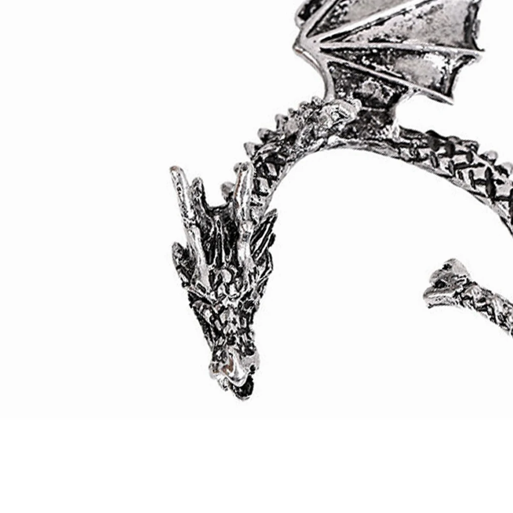 1 шт. Игра престолов дракон Ушная манжета Серьги Винтаж Металл готичный панк