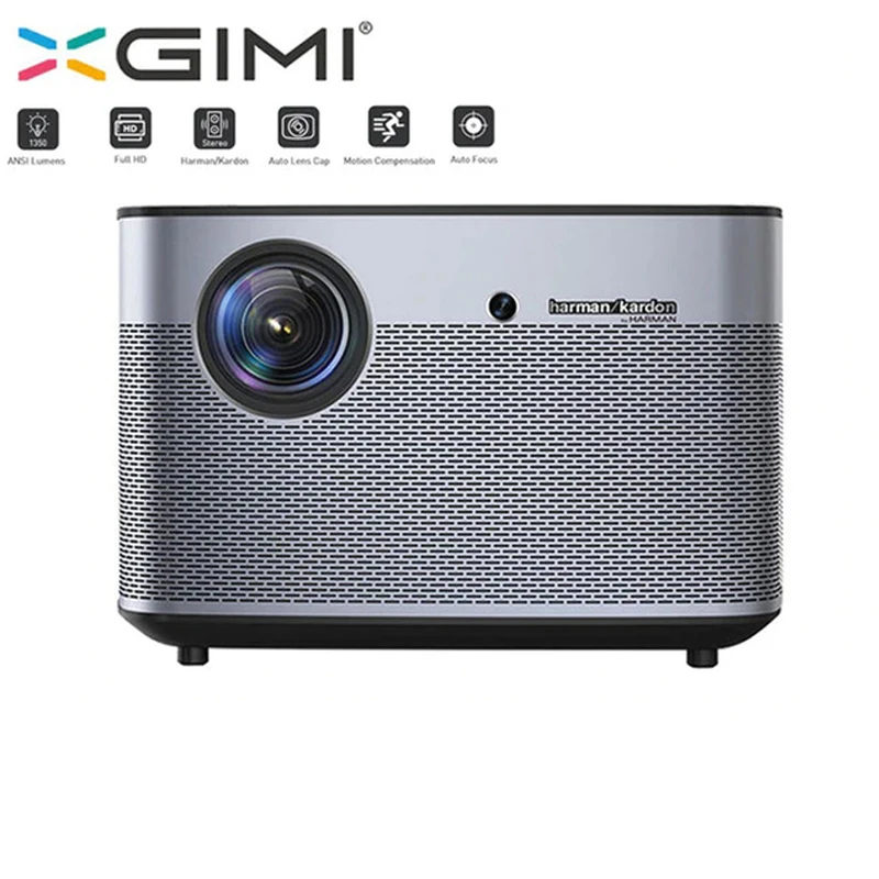 Xgimi h2 1080 P Full HD проектор DLP 1350 ANSI люмен Поддержка 4 K Android ТВ Wi Fi Bluetooth дома Театр 300