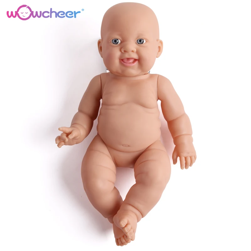 WOWCHEER 15 &quot38 см Reborn Baby Doll Розовый Мягкий силикон реалистичные игрушки ручной