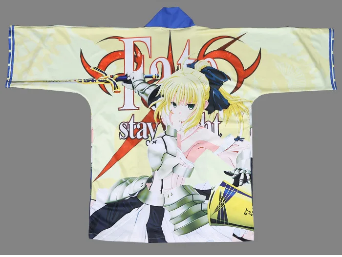 Японского аниме пальто судьба Ночная куртка хаори плащ cos кимоно бесплатная