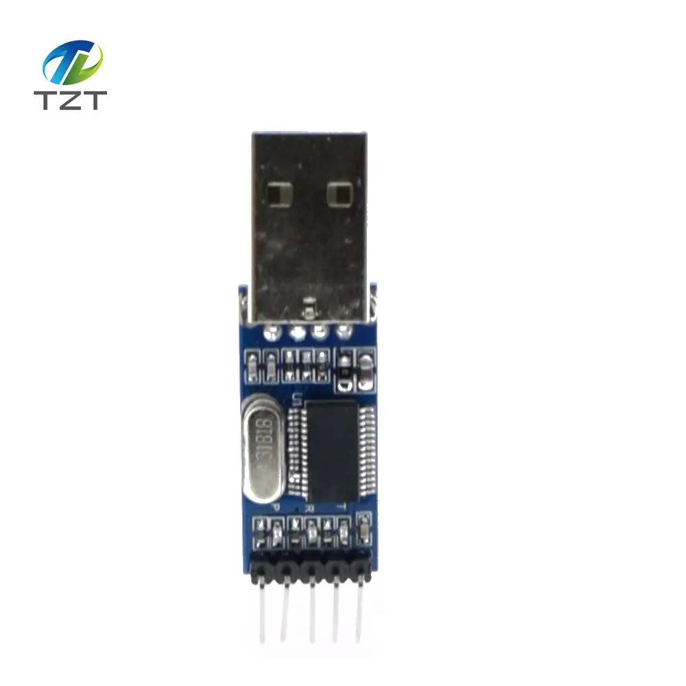 10 шт. USB к TTL/USB-TTL/STC микроконтроллер программист/PL2303 в девять модернизаций пластины с прозрачная крышка