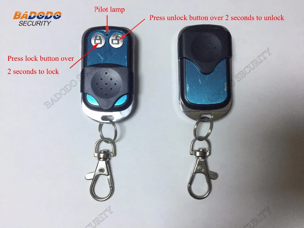 Беспроводной пульт дистанционного управления замки 433 МГц Домашняя безопасность