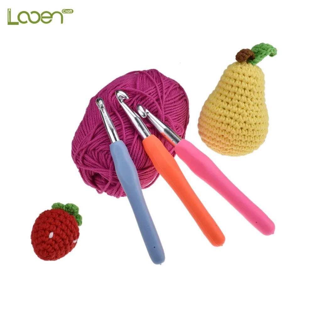 Крючки Looen большого размера 8 0/9 0/10 0 мм удобные ручки для вязания крючком крючки