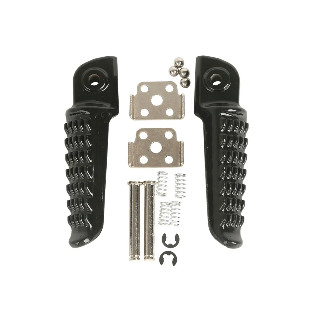 1 pair Rear Мотоциклетные Передние Задние подножки для Kawasaki Ninja 250 Z750 Z800 Z1000 SX ER6F ER6N ZX-6R 636 ZX-9R ZX-10R ZX-12R ZX-1 - Цвет: 1 pair Rear