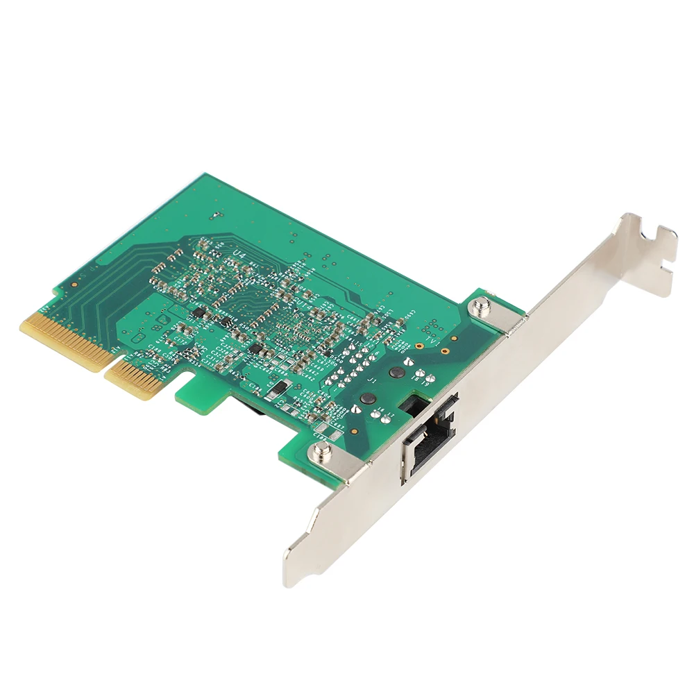 PCIe 10 гигабитная Ethernet Сетевая карта PCI express к 1 порту RJ45 адаптер 10/100/1000/10000
