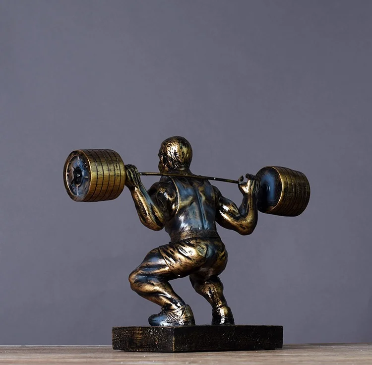 Реалистичная скульптура из смолы ручной работы для спортсменов аксессуары